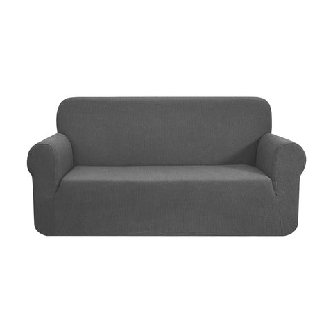 GOMINIMO Velvet Sofa Cover 2 Seater (Grey) HM-SF-104-RD
